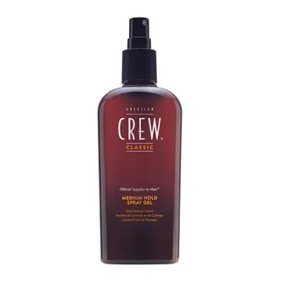 American Crew Spray Gel Hair Spray 8.5 Oz. In Black