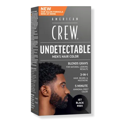 American Crew Undetectable Men's Hair Color Demi-permanent Hair Dye - Black