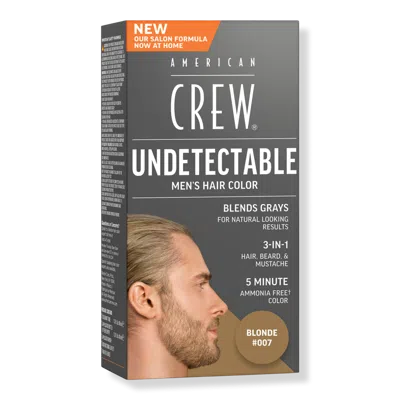 American Crew Undetectable Men's Hair Color Demi-permanent Hair Dye - Blonde In Brown