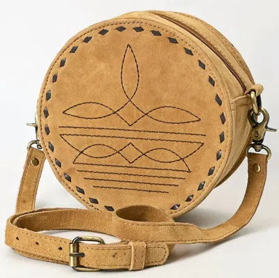 American Darling Women's Canteen Bag In Tan In Multi