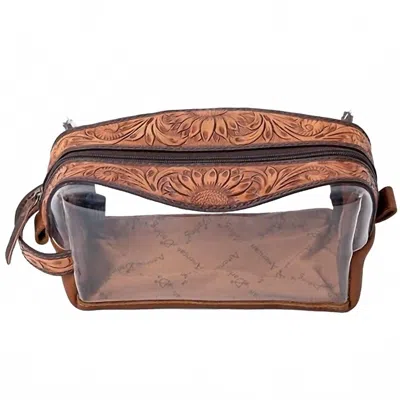 American Darling Women's Clear Bag In Brown