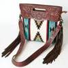 American Darling Women's Clutch Crossbody Bag In Multi In Multi
