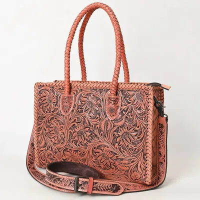 American Darling Women's Cowhide Leather Tote Bag In Brown