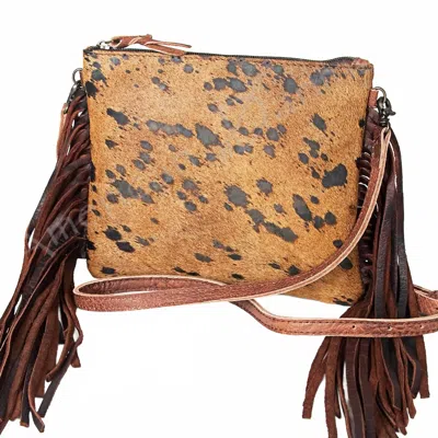 American Darling Women's Crossbody Messenger Bag In Brown