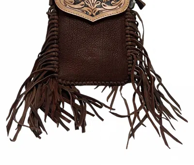 American Darling Women's Crossbody Messenger Bag In Brown