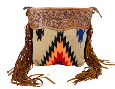 American Darling Women's Crossbody Messenger Bag In Multicolor
