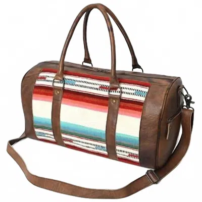 American Darling Women's Duffel Bag In Brown
