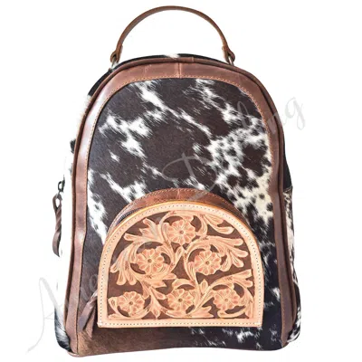 American Darling Women's Hand Picked Backpack In Brown