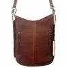 American Darling Women's Large Crossbody Bag In Natural Brown In Brown