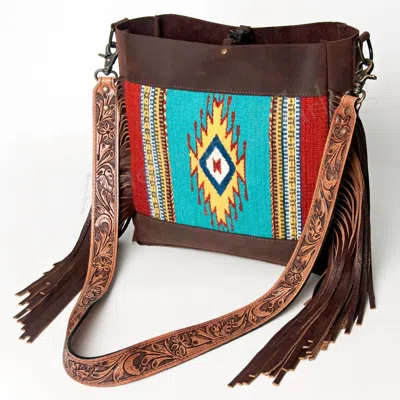 American Darling Women's Large Crossbody Messenger Bag In Multi