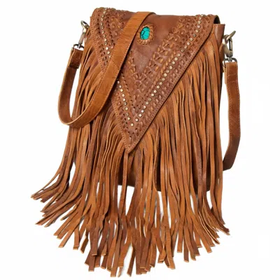 American Darling Women's Leather Crossbody Bag In Brown