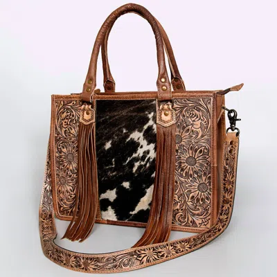 American Darling Women's Leather Tote Bag In Brown