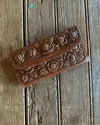 American Darling Women's Leather Wallet In Brown In Brown