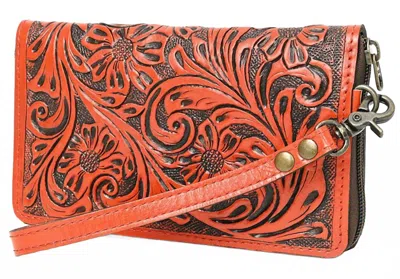 American Darling Women's Organizer Wallet In Red