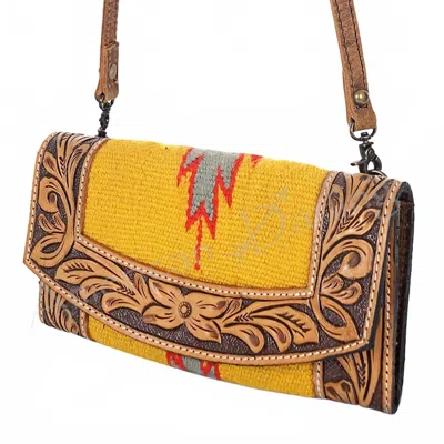 American Darling Women's Small Crossbody Bag In Yellow