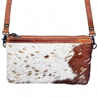 American Darling Women's Small Leather Crossbody Bag In Multi
