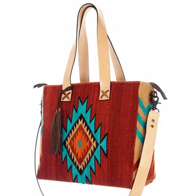 American Darling Women's Tote Handbag In Red