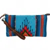 American Darling Women's Wristlet Wallet In Blue Multi In Multi