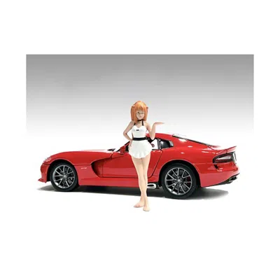 AMERICAN DIORAMA 1 TO 24 SCALE COSPLAY GIRLS FIGURE 2 FOR MODEL CAR