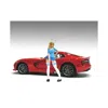 American Diorama 1 To 24 Scale Cosplay Girls Figure 3 For Model Car