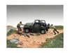 American Diorama 4x4 Mechanics 2 Piece Diecast Figure Set 1 For 1/43 Scale Models By