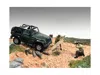 American Diorama 4x4 Mechanics 2 Piece Diecast Figure Set 1 For 1/43 Scale Models By