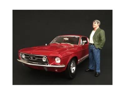 American Diorama 70's Style Figurine Vii For 1/24 Scale Models By  In Black
