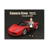 American Diorama Camera Crew Figure Iv Pretty Reporter For 1 Isto 24 Diecast Model Car