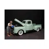 American Diorama Car Girl In Tee Michelle Figurine For 1 By 24 Scale Models