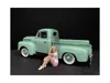 American Diorama Car Girl In Tee Madee Figurine For 1/18 Scale Models By  In Multi