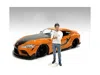 American Diorama Car Meet 3 Figurine 6 For 1/24 Scale Models By