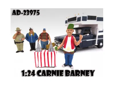 American Diorama Carnie Barney "trailer Park" Figure For 1:24 Scale Model Cars By