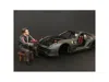 American Diorama Chop Shop Mr. Lugnut With A Bench Figurine For 1/18 Scale Models By
