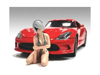 AMERICAN DIORAMA COSPLAY GIRLS FIGURE 5 FOR 1/18 SCALE MODELS BY AMERICAN DIORAMA