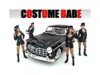 American Diorama Costume Babes 4 Piece Figure Set For 1:24 Scale Models By