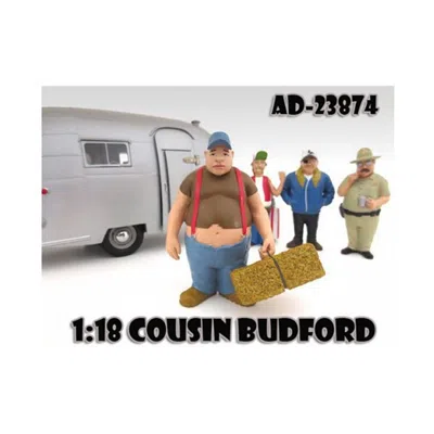 American Diorama Cousin Budford Trailer Park Figure For 1-18 Scale Diecast Model Cars
