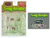 American Diorama Family Adventure 6 Piece Diecast Figure Set (4 Figures 1 Dog 1 Tricycle) Limited Edition To 3600 Pie