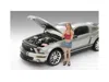 American Diorama Female Monica Figure For 1-18 Diecast Model Cars