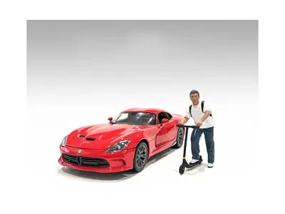 American Diorama Figure24 Series 2 Figure 1 For 1/24 Scale Models By  In Red