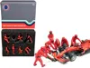 American Diorama Formula One F1 Pit Crew 7 Figure Set Team Red Release Iii For 1/18 Scale Models By