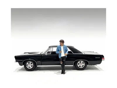 American Diorama Gentlemen's Club Figure 6 For 1/24 Scale Models By  In Black