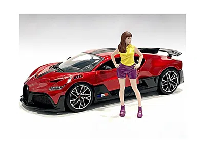 AMERICAN DIORAMA GIRLS NIGHT OUT CARA FIGURINE FOR 1/24 SCALE MODELS BY AMERICAN DIORAMA