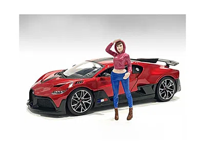 American Diorama Girls Night Out Jessie Figurine For 1/18 Scale Models By  In Red