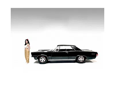 American Diorama Hanging Out 3 Figure #4 For 1/18 Scale Models By  In Black