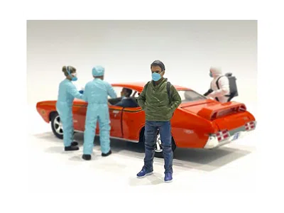 American Diorama Hazmat Crew Figurine V For 1/18 Scale Models By  In Multi