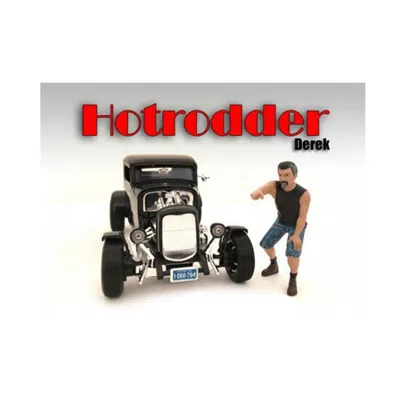 AMERICAN DIORAMA HOTRODDERS DEREK FIGURE FOR 1-18 SCALE MODELS