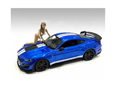 American Diorama Jenny Bikini Car Wash Girl Figurine For 1/18 Scale Models By  In Animal Print