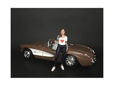 American Diorama Ladies Night Elle Figurine For 1/18 Scale Models By