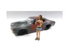 American Diorama Look Out Girl Monica Figure For 1-24 Scale Diecast Car Models