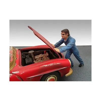 American Diorama Mechanic Ken Figure For 1-18 Diecast Model Car